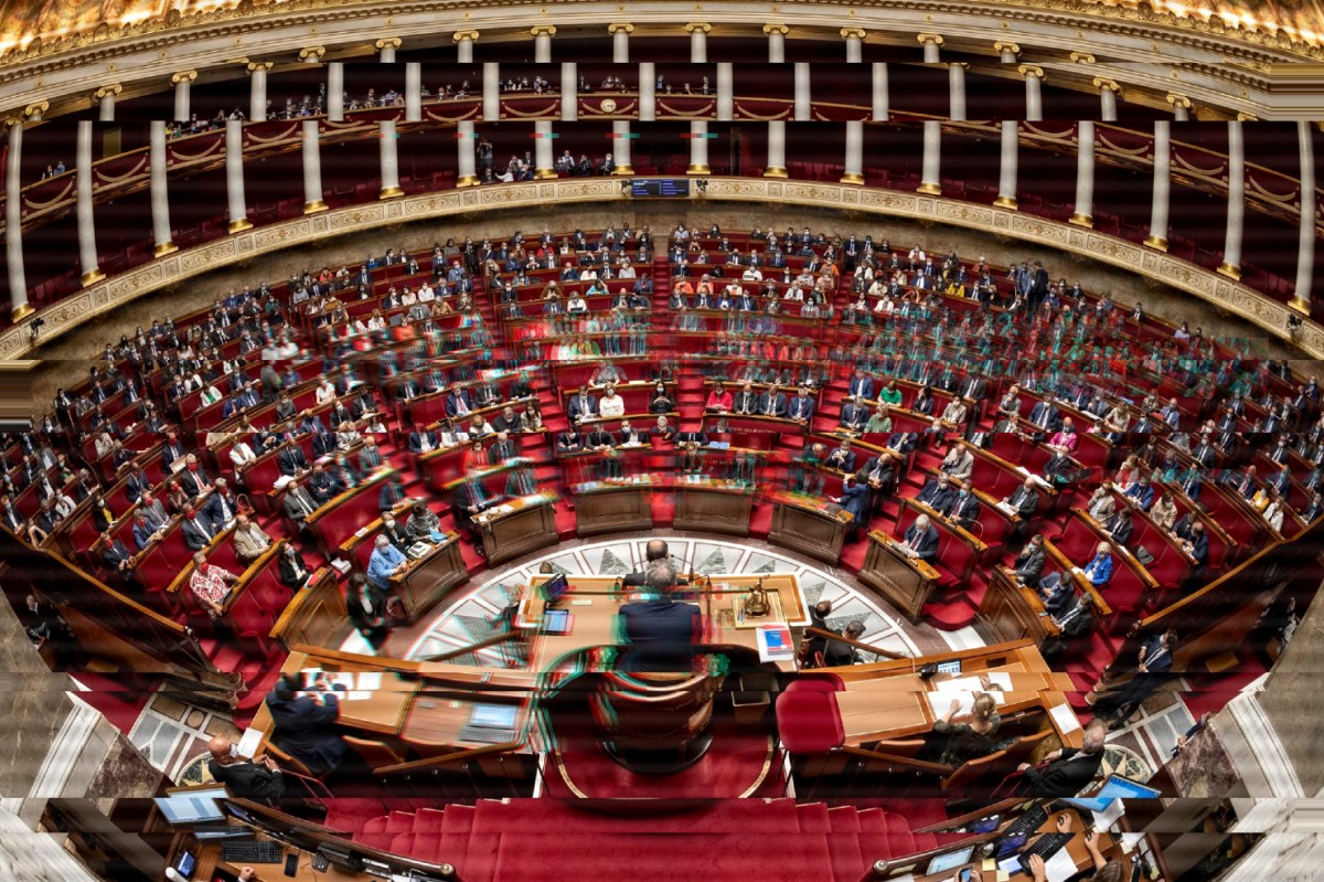 L’hémicycle parlementaire. // Source: Assemblée nationale