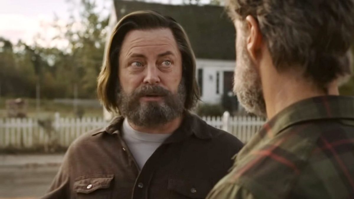 Nick Offerman dans le rôle de Bill, pour l'adaptation de the Last of Us. // Source : HBO