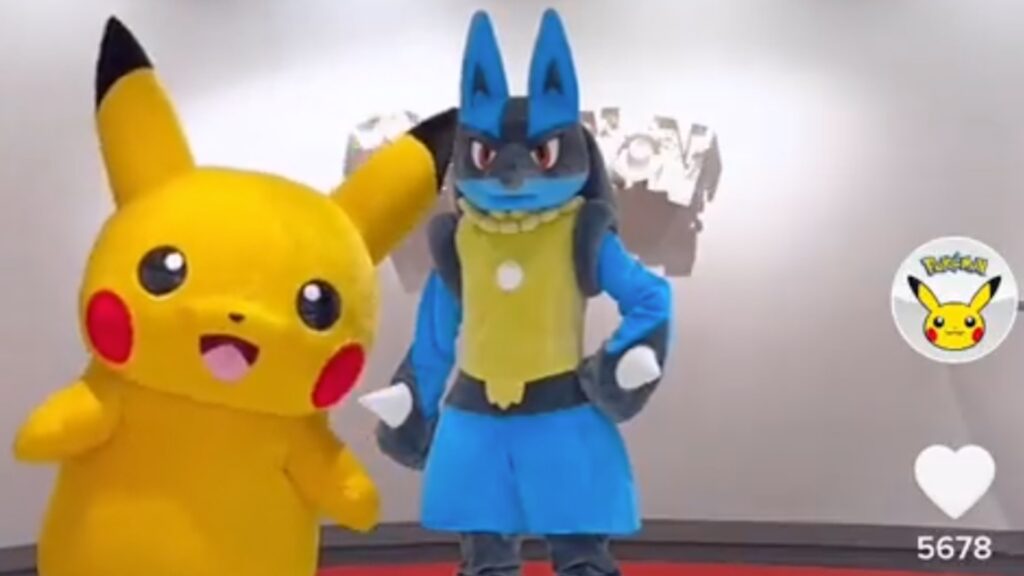 Pikachu swearing on TikTok // Source: Capture Twitter