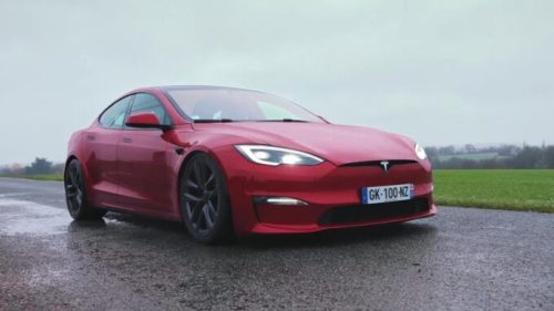 Tesla Model S Plaid // Source : Thomas Ancelle pour Numerama