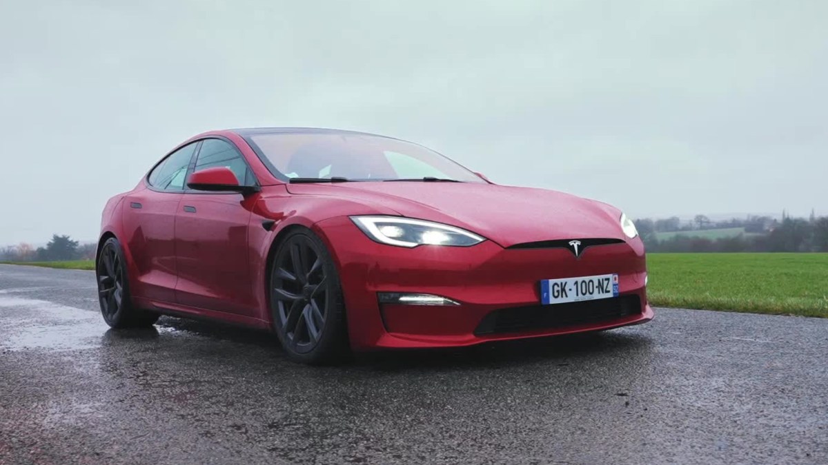 Tesla Model S Plaid // Source : Thomas Ancelle pour Numerama