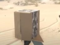 La boîte en carton dans Metal Gear Solid V: The Phantom Pain // Source : Capture d’écran YouTube