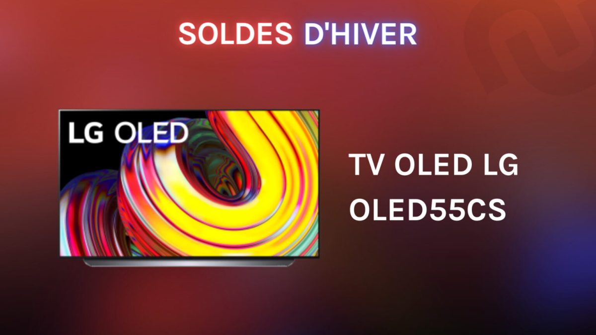 TV OLED LG OLED55CS  // Source : Numerama