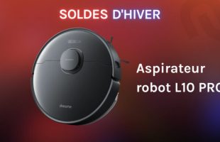 Aspirateur robot DREAME L10 PRO // Source : Numerama