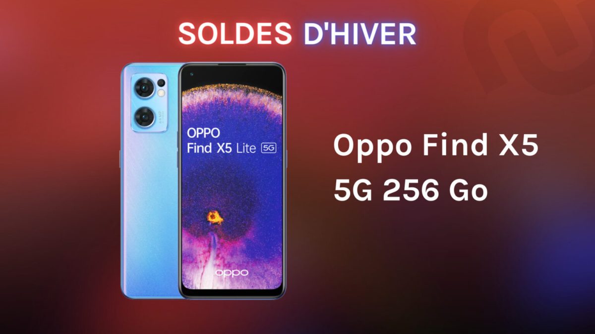 Oppo Find X5 5G 256 Go // Source : Numerama