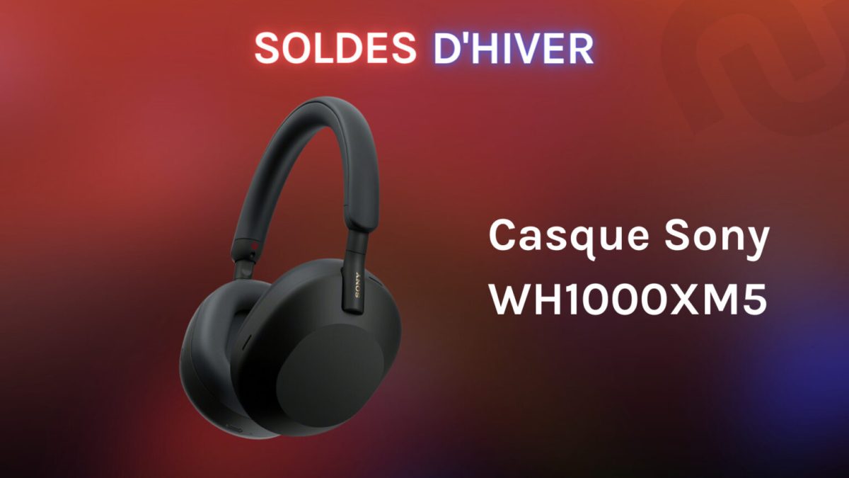 Casque Sony WH1000XM5 // Source : Numerama