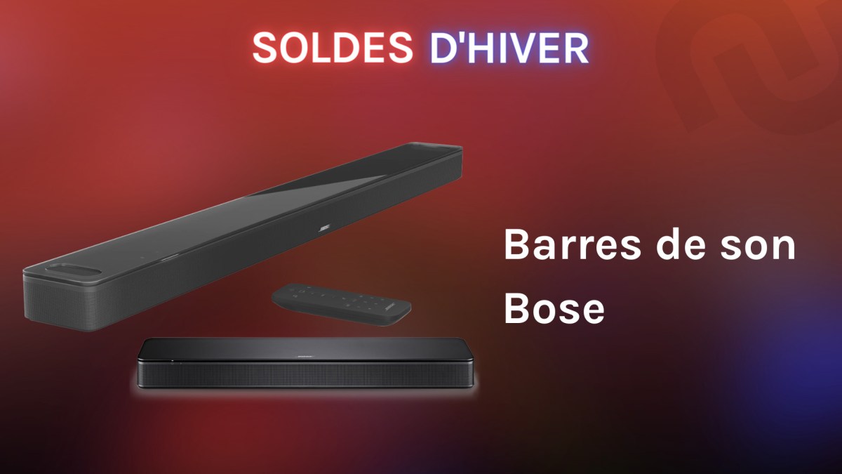 Barre de son Bose // Source : Numerama