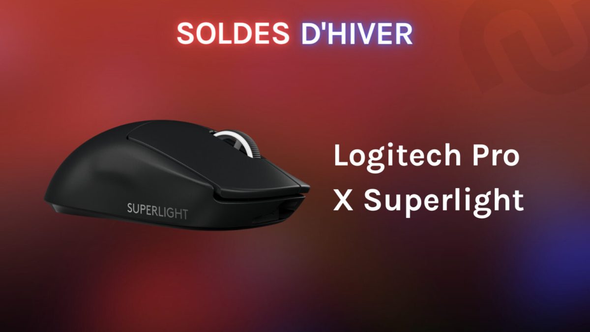 Logitech Pro X Superlight // Source : Numerama