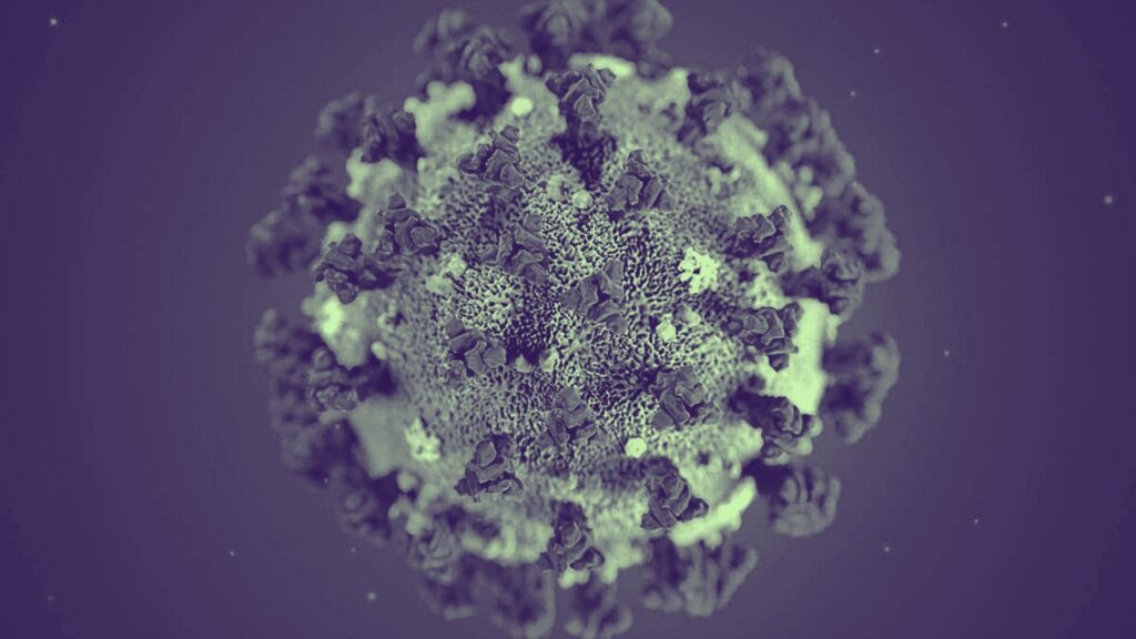 Le coronavirus donne lieu à la maladie Covid-19. // Source : Pixabay/modifié
