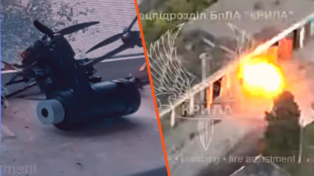 L’armée ukrainienne lance une nouvelle tactique de drones suicide ! (vidéo) Par Bogdan Bodnar Drone-attaque-2-1024x576