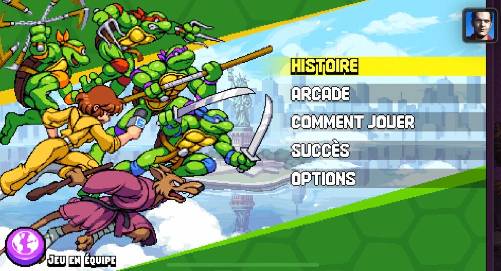 Teenage Mutant Ninja Turtles: Shredder's Revenge // Source: iOS Screenshot
