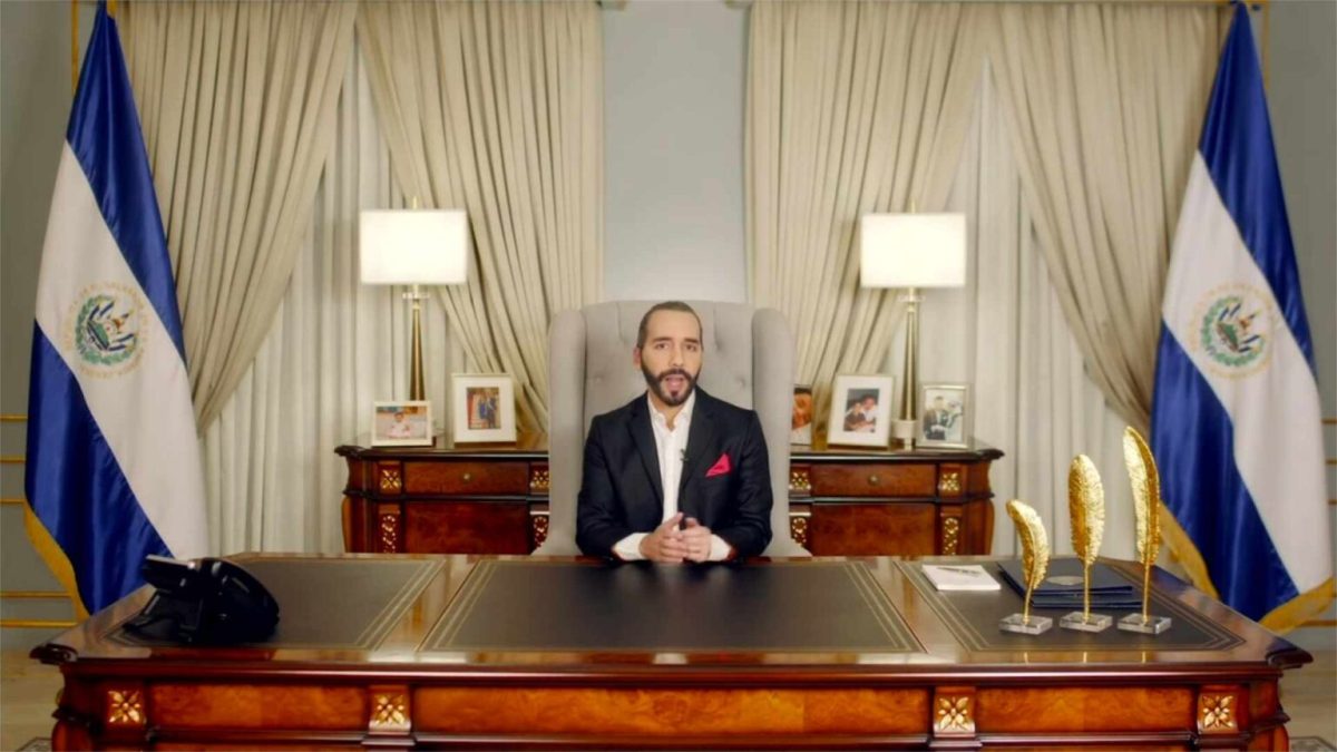 Nayib Bukele, le président du Salvador // Source : YouTube / Nations Unies