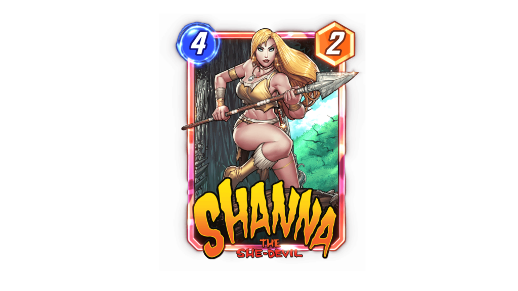 Shanna dans Marvel Snap // Source : Marvel Snap