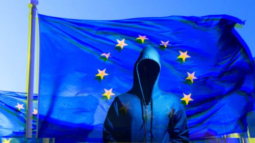 Les noms de domaines de l'UE ciblés par les pirates. // Source : Unsplash / Pixabay / Numerama