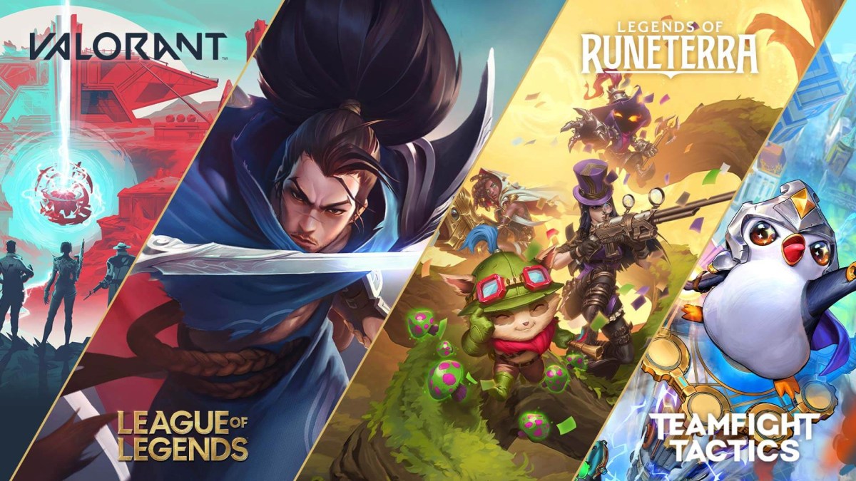 Les titres de Riot Games. // Source : Epic Games / Riot Games