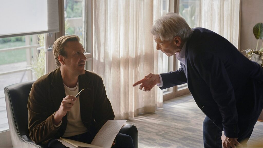 Harrison Ford et Jason Segel dans Shrinking // Source : Apple TV+