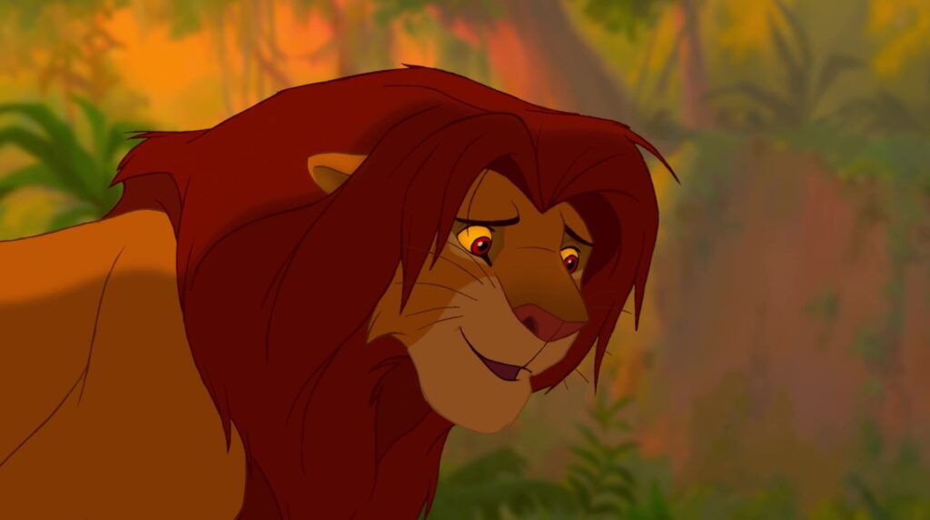 Emmanuel Curtil a marqué des générations en incarnant Simba adulte en VF // Source : Disney