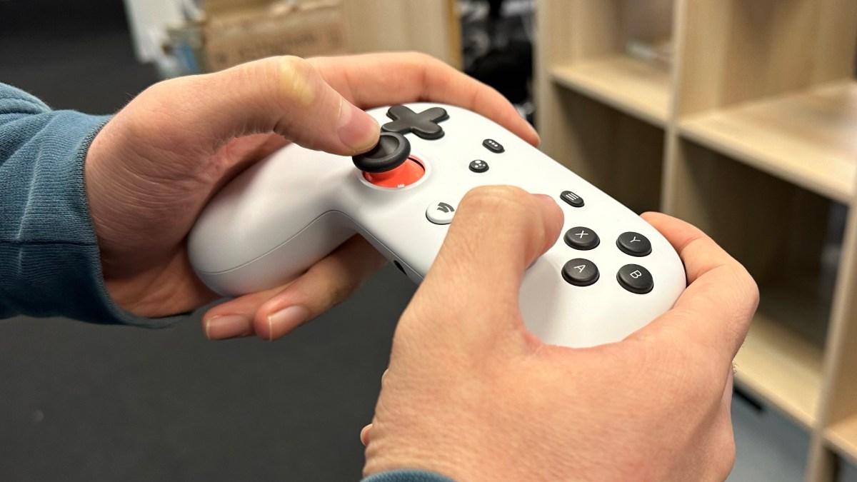 La manette Stadia. // Source : Numerama