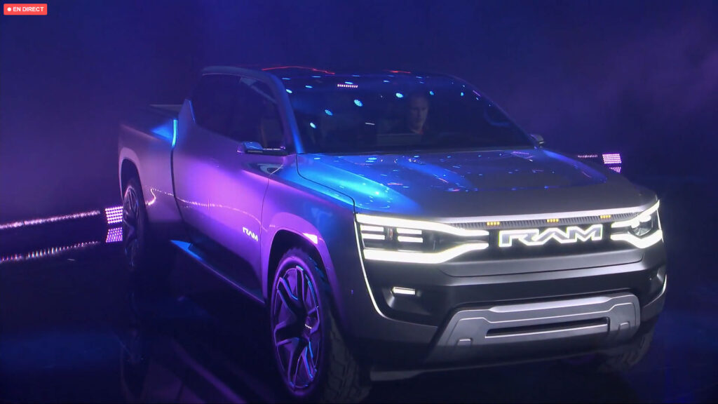 Concept RAM 1500 evolution  // Source : Capture vidéo de la présentation Stellantis