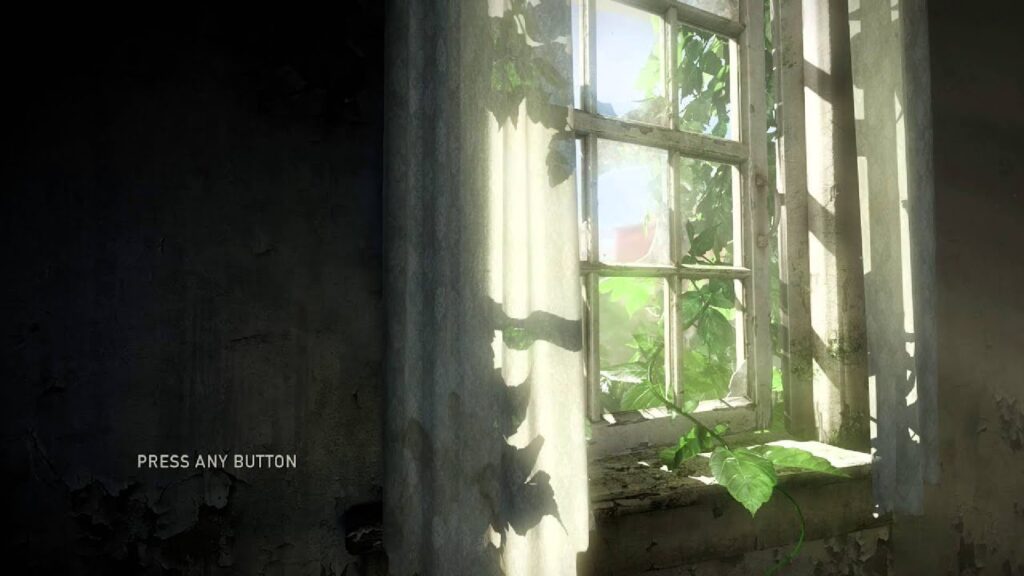 Écran d'accueil de The Last of Us Part I. // Source : Naughty Dog