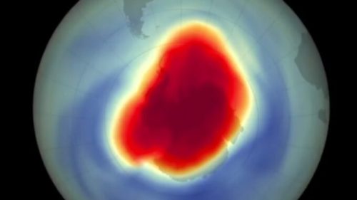 Trou couche d'ozone // Source : Australian Academy of Science