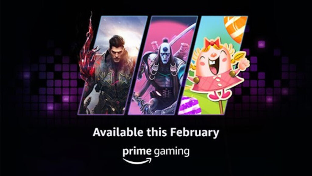 Amazon Prime Gaming en février 2023 // Source : Amazon Amazon Prime Gaming en février 2023 // Source : Amazon