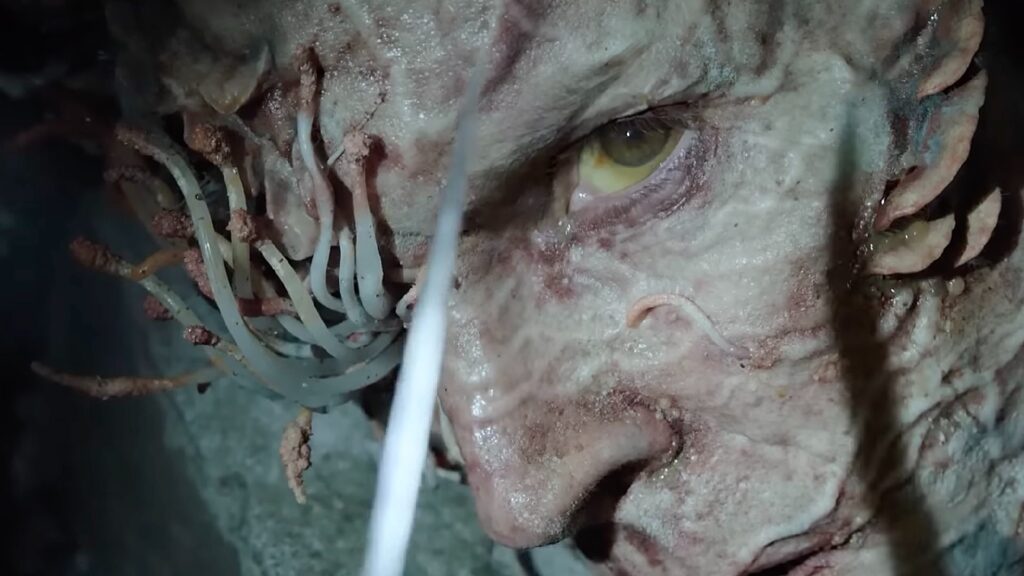Il est établi dans la série que les zombies développent des excroissances sous forme de vrilles. // Source : HBO