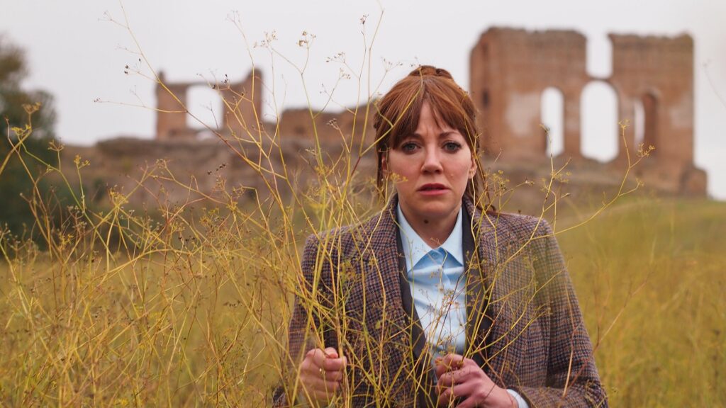 Diane Morgan in Planet Cunk // Source: BBC Two / Netflix