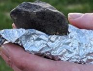 La météorite. // Source : FRIPON/Vigie-Ciel