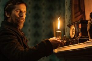 Christian Bale dans The Pale Blue Eye // Source : Scott Garfield/Netflix