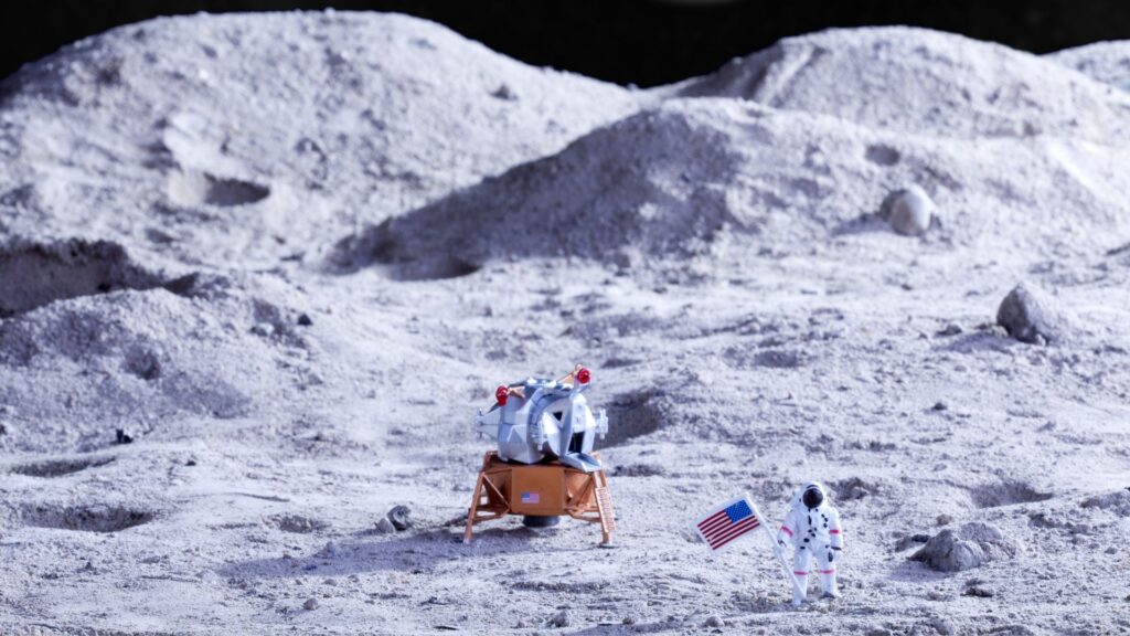 Les astronautes lunaires auront besoin de connaître l'heure. // Source : Canva