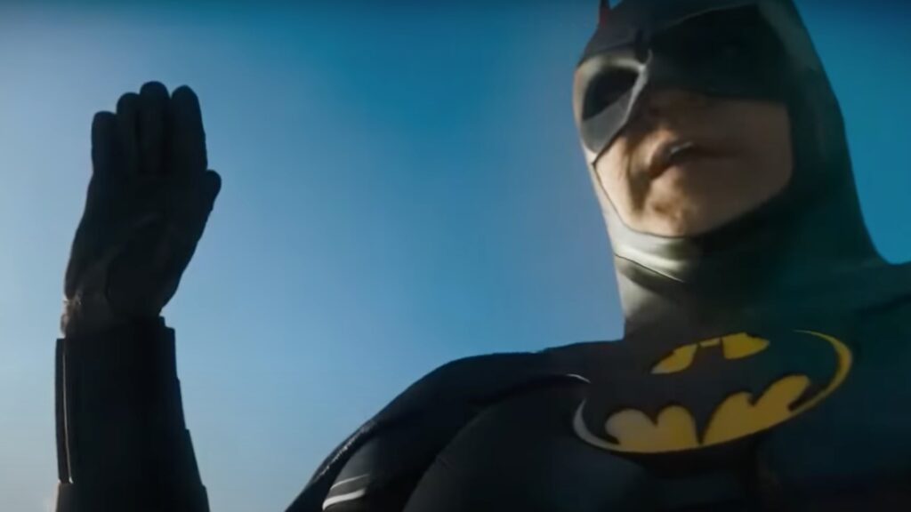 Batman dans The Flash // Source : Capture d'écran Batman dans The Flash // Source : Capture d'écran