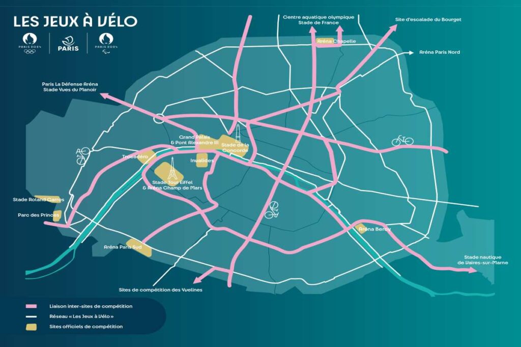 2024 - Up To 60 Km Of Additional Cycle Paths By The Paris 2024 Olympics