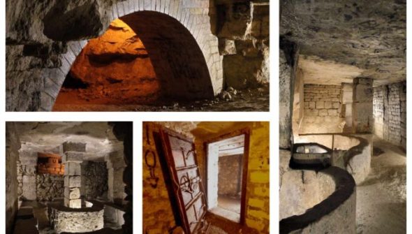 Un site pour visiter les catacombes de Paris en VR // Source : Gaspard Duval
