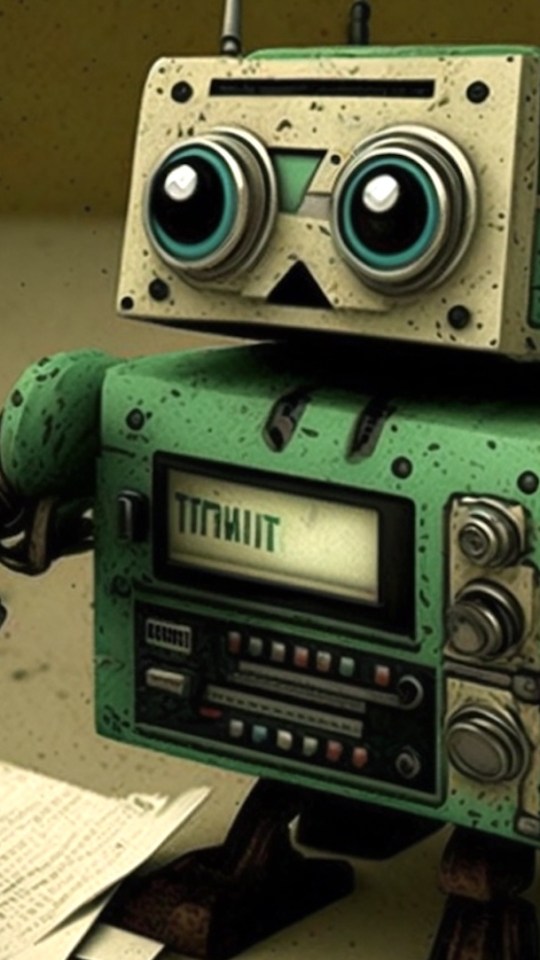 Si ChatGPT était un vrai petit robot ? // Source : Midjourney/Numerama