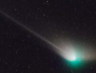 Comète C/2022 E3 (ZTF). // Source : Flickr/CC/Moshen Chan (photo recadrée)