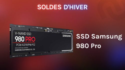 SSD 980 Pro Samsung // Source : Numerama