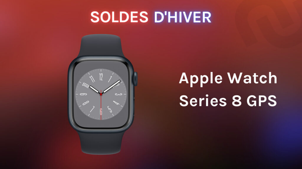 Apple 2022 Watch Series 8 GPS // Source : Numerama