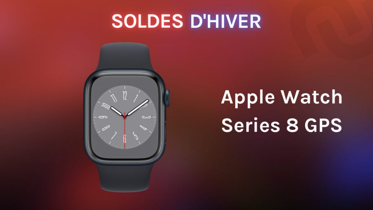 Apple 2022 Watch Series 8 GPS // Source : Numerama