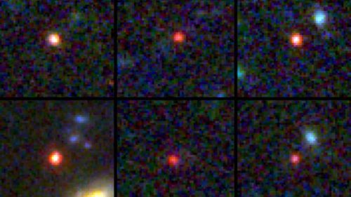 Les galaxies dénichées par James Webb. // Source : NASA, ESA, CSA, I. Labbe (Swinburne University of Technology)