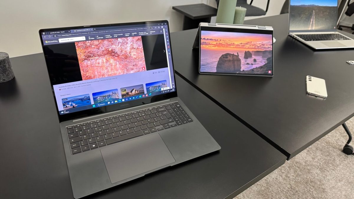 Les Samsung Galaxy Book 3. // Source : Numerama