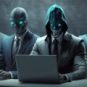 Des hackers font passer un entretien d'embaucehe // Source : Midjourney/Numerama