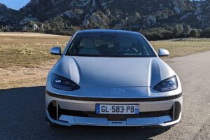 La Hyundai Ioniq 6 // Source : Raphaelle Baut pour Numerama