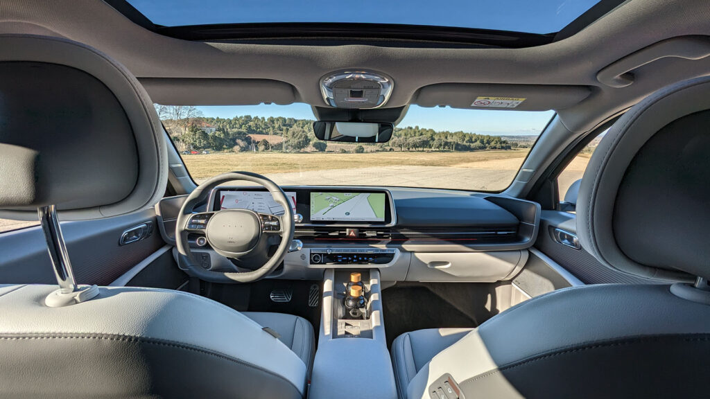 Intérieur de la Ioniq 6  // Source : Raphaelle Baut