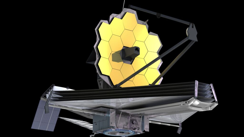 Télescope James Webb. // Source : Canva