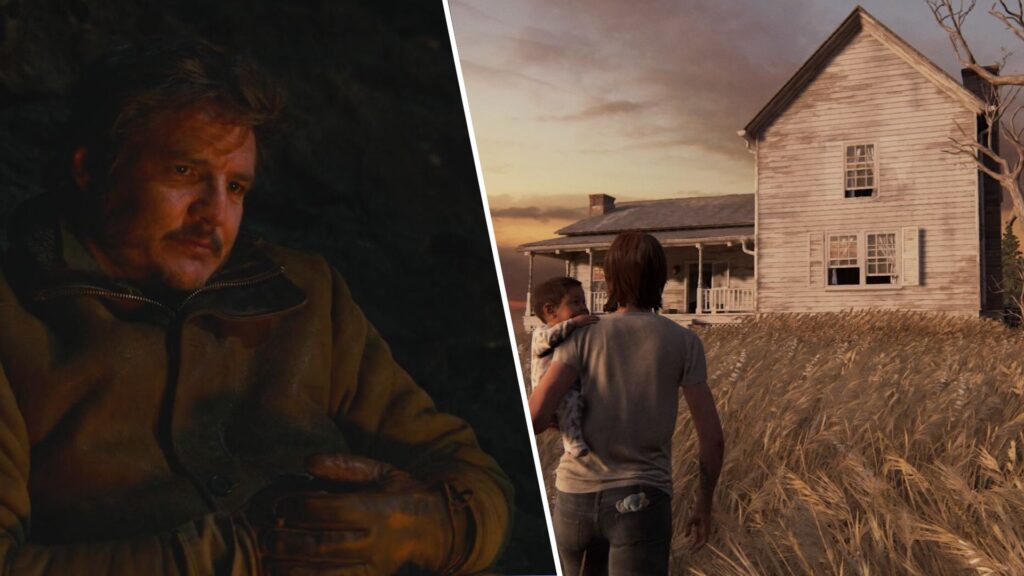 The farm that Joel describes in episode 6 resembles that of Ellie and Dina in Part II.  // Source: HBO/NaughtyDog