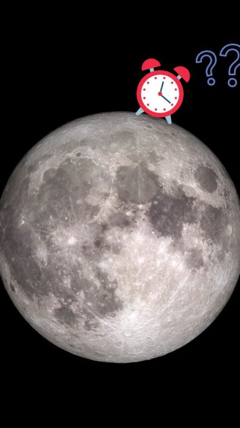 Quelle heure est-il sur la Lune ? // Source : Flickr/CC/Nasa Goddard Space Flight Center ; montage Canva