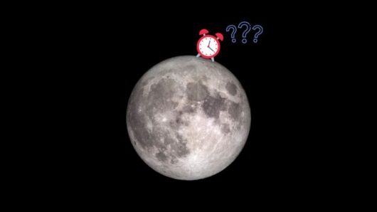 Quelle heure est-il sur la Lune ? // Source : Flickr/CC/Nasa Goddard Space Flight Center ; montage Canva