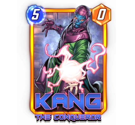 Kang the Conqueror in Marvel Snap. Kang the Conqueror in Marvel Snap.