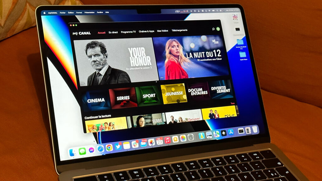 myCANAL Mac // Source : Numerama